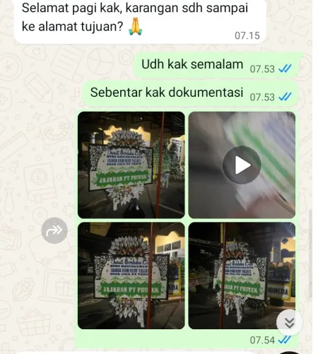 Pengiriman Papan Bunga Selamat Lippo Karawaci