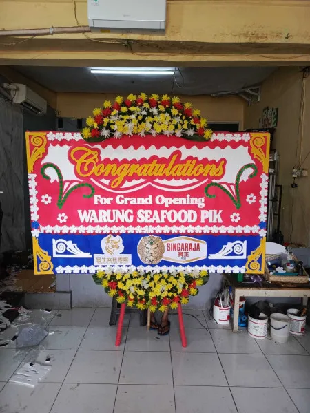 Papan Bunga Ucapan Selamat Lippo Karawaci