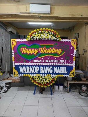 Papan Bunga di Lippo Karawaci