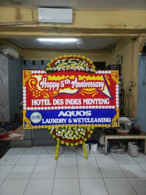 Papan Bunga di Lippo Karawaci