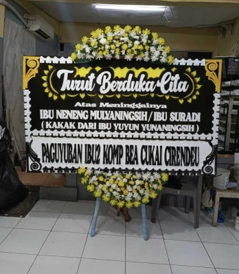 Papan Bunga di Lippo Karawaci